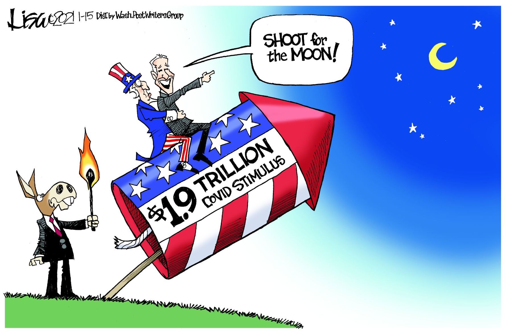 Lisa Benson cartoon